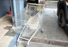 Homem é preso em flagrante empurrando carrinho furtado de supermercado em Patos de Minas