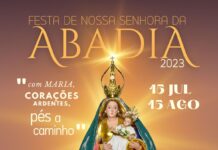 Romaria se prepara para dar início a Festa em Louvor a Nossa Senhora da Abadia
