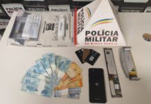 Polícia Militar prende homem de 35 anos por tentativa de furto a agência bancária em Patrocínio
