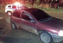 Perseguição policial termina com disparos de arma de fogo e dois presos em Carmo do Paranaíba
