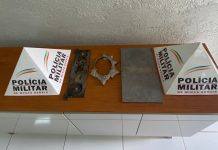 Polícia Militar de Carmo do Paranaíba prende autor de furto no cemitério municipal