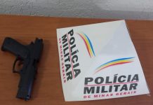 Homem é preso por ameaça com simulacro de arma de fogo em Carmo do Paranaíba