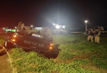 Empresário natural de Carmo do Paranaíba é preso novamente após fuga e capotamento de caminhonete na BR-365 em Patos de Minas