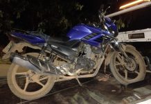 Motocicleta furtada em Patos de Minas é localizada pela Polícia Militar em Carmo do Paranaíba