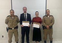 Promotores realizam palestra sobre procedimentos legais para Policiais Militares em Carmo do Paranaíba