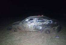 Motorista de furgão cochila ao volante e provoca acidente na MG-410 em Presidente Olegário