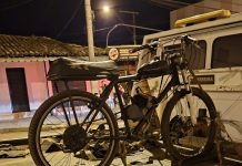 Polícia Militar apreende bicicleta motorizada irregular durante patrulhamento em Carmo do Paranaíba