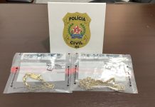 Polícia Civil recupera joias de ouro avaliadas em R$ 60 mil em Araxá