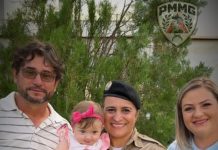 Ligação para o 190 ajuda a salvar bebê de 7 meses engasgada em Carmo do Paranaíba; assista