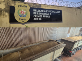 Polícia Civil recupera 40 toneladas de soja desviadas durante transporte de carga de empresa de Araxá