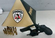 Homem embriagado é preso após efetuar tiros para o alto e resistir à prisão em Patos de Minas