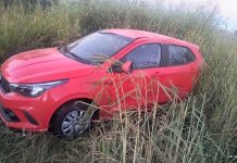 Motorista dorme ao volante, invade contramão e tomba veículo na MG-187 em Serra do Salitre