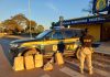 PRF intercepta fuga e apreende mais de 100 kg de maconha em Campos Altos