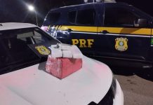 PRF apreende 11 quilos de maconha durante fiscalização na BR-262 em Araxá