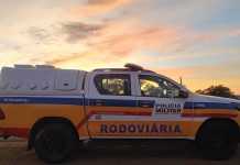 Polícia Militar Rodoviária prende foragido da Justiça da Bahia durante abordagem na BR-352 em Lagoa Formosa