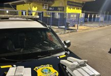 Casal é preso com 14 tabletes de maconha durante fiscalização da PRF na BR-365 em Patos de Minas