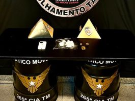 Policia Militar vai atender ocorrência de violência doméstica e prende homem com drogas em Patrocínio
