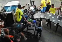 Adolescente perde controle de carro e atropela grupo de pessoas antes de jogo da Seleção em Patrocínio