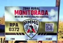 Polícia Militar inicia instalação de novas placas de identificação em propriedades rurais de Rio Paranaíba