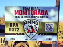 Polícia Militar inicia instalação de novas placas de identificação em propriedades rurais de Rio Paranaíba