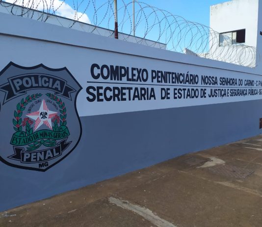 Detento de 30 anos é encontrado morto dentro de cela no Complexo Penitenciário de Carmo do Paranaíba