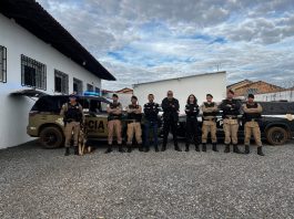 Operação conjunta da Polícia Civil e Polícia Militar apreende revólver durante cumprimento de mandado em Arapuá