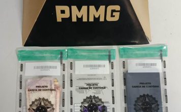 Homem é preso pela Polícia Militar após furtar celular em terminal rodoviário de Rio Paranaíba