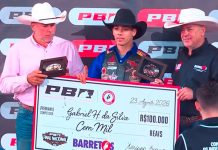 Peão da cidade de Lagoa Formosa faz história ao vencer o Rodeio PBR de Barretos