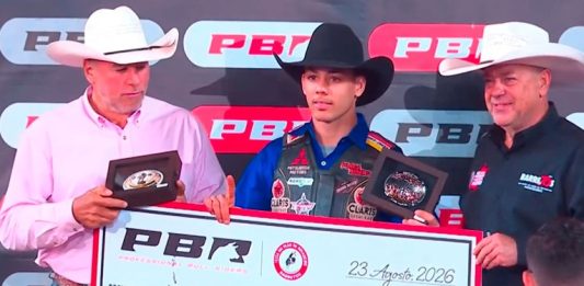 Peão da cidade de Lagoa Formosa faz história ao vencer o Rodeio PBR de Barretos